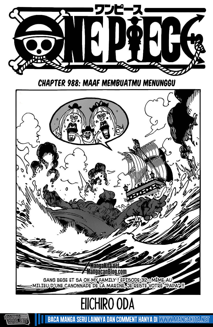 One Piece Chapter 988 (HD)